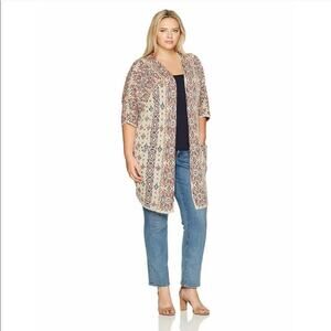 Lucky Brand Bohemian Chunky Knit Cardigan XS/S